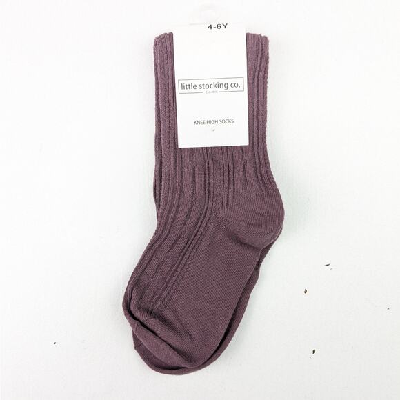 Little Stocking Other - Little Stocking Dusty Plum Knee Socks 4-6 Year